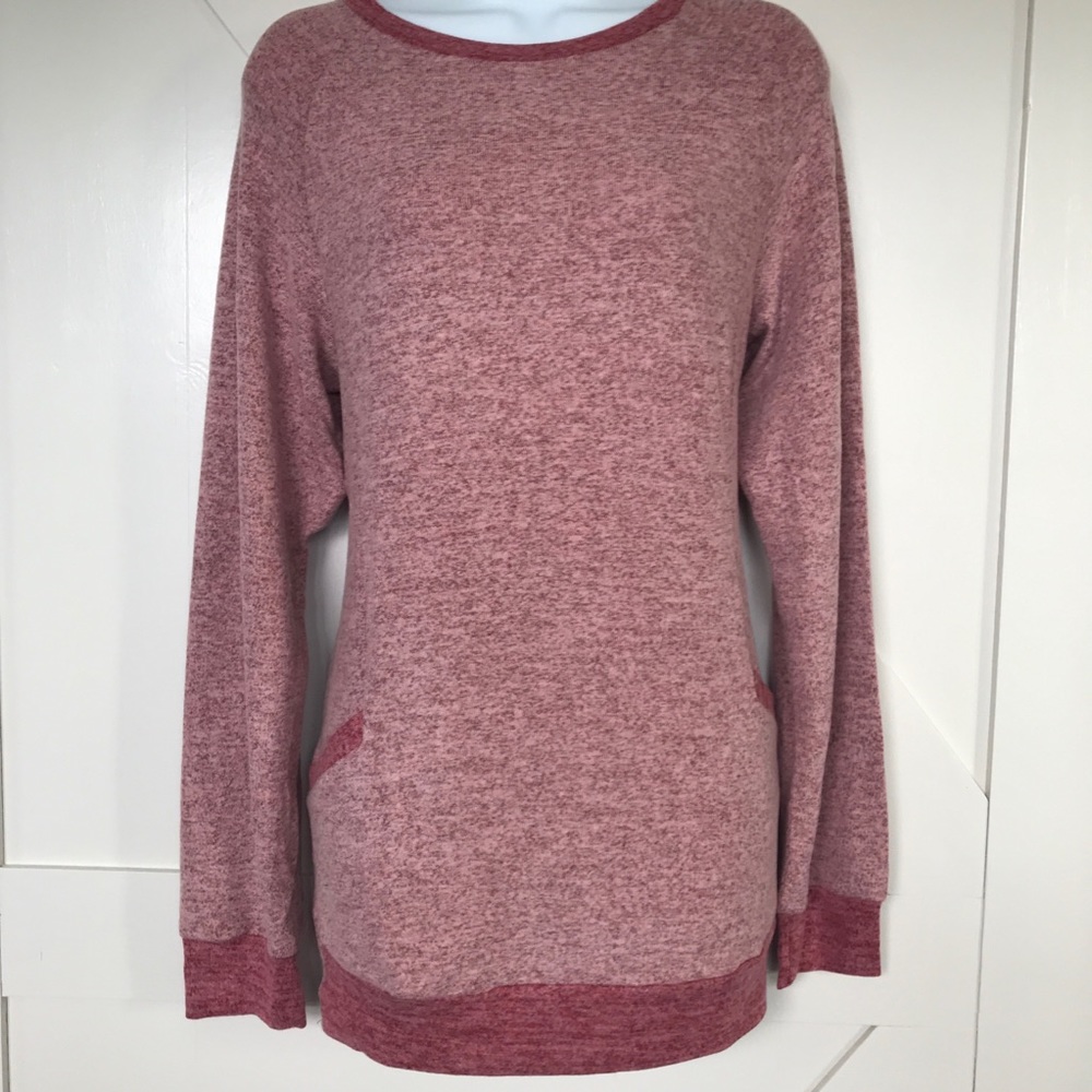 Casual long sleeve tunic top w Pockets - Picture 6 of 6